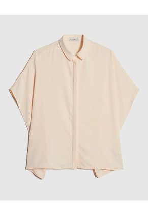 Camisa Manga Corta  Para Mujer Amarillo Patprimo
