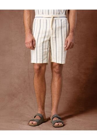 Bermuda  Para Hombre Regular Corto Color Azul Marca Patprimo #44107303 Patprimo