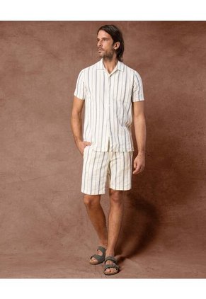 Bermuda  Para Hombre Regular Corto Color Azul Marca Patprimo #44107303