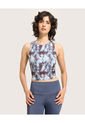 Top Para Mujer Cuello Redondo Color Azul  Marca Patprimo #30220084 de Patprimo