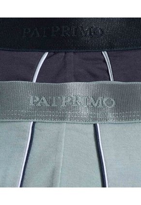 Boxer X2 Para Hombre Filete Medio Color Negro Marca Patprimo #44000527