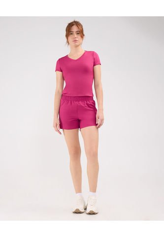 Short Para Mujer  Color Rojo  Marca Patprimo #30190069 Patprimo
