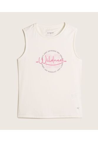 Camiseta Para Niña Manga Sisa Color Blanco Marca Patprimo #86090330 Patprimo