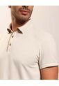 Polo  Para Hombre Cuello Tejido Sin Bolsillo Color Beige Marca Patprimo #44117242 de Patprimo