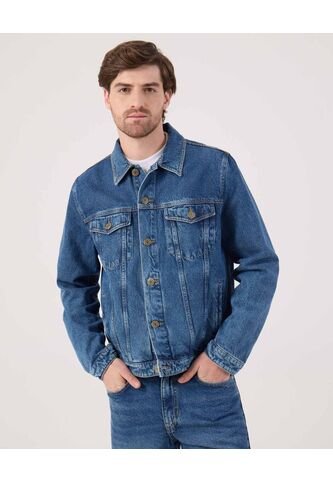 Chaqueta Para Hombre Trucker Color Azul Marca Patprimo #44080342 Patprimo