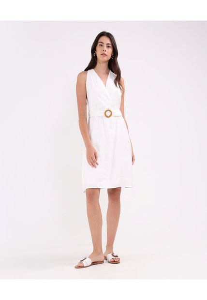 Vestido Para Mujer Manga Sisa Color Blanco Marca Patprimo #30170971