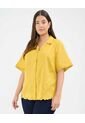 Camisa Para Mujer Manga Corta Color Amarillo  Marca Patprimo #14010189 de Patprimo