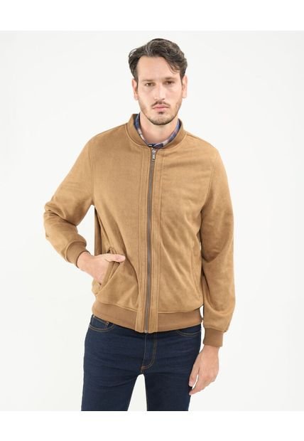 Chaqueta Para Hombre Bomber Color Café  Marca Patprimo #44080277