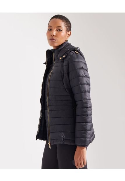 Chaqueta Para Mujer Acolchada Color Negro Marca Patprimo #30080480