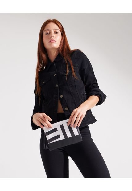 Chaqueta Para Mujer Estructurada Color Negro Marca Patprimo #30080492