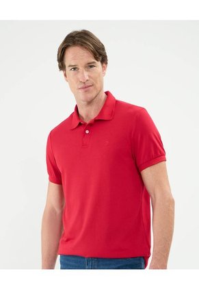 Polo Para Hombre Cuello Tejido Sin Bolsillo Color Rojo Marca Patprimo #44112696