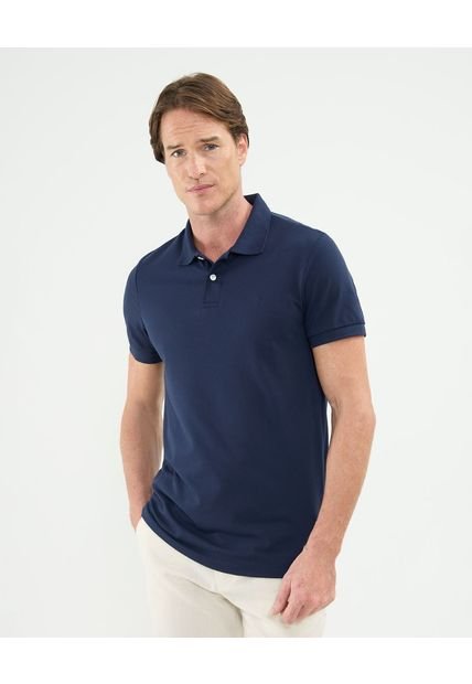 Polo Para Hombre Cuello Tejido Sin Bolsillo Color Azul Marca Patprimo #44112696