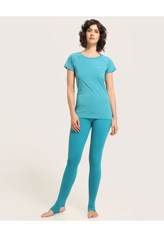 Leggins Para Mujer Largo Color Verde  Marca Patprimo #30230622 Patprimo