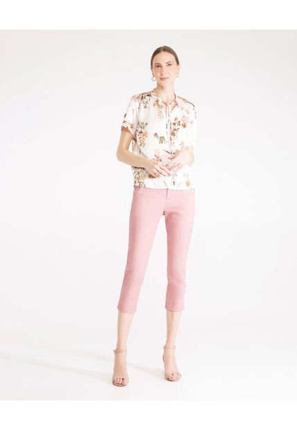 Pantalón Para Mujer Capri Color Rosa Marca Patprimo #30071624