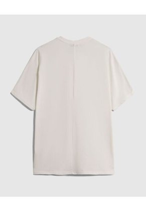 Camiseta  Para Mujer Manga Corta Cuello Redondo Color Crema Marca Patprimo #14091451