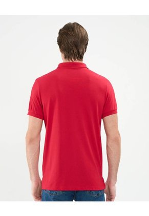 Polo Para Hombre Cuello Tejido Sin Bolsillo Color Rojo Marca Patprimo #44112696