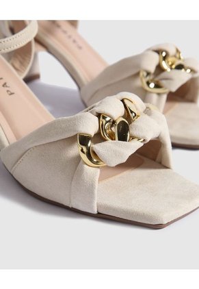 Sandalias Para Mujer  Color Beige Marca Patprimo #30690085