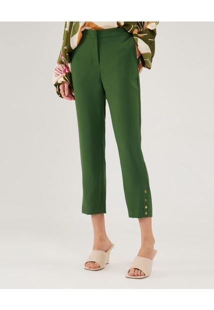 Pantalón Para Mujer Clasico Color Verde Marca Patprimo #30071839