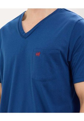 Pijama  Para Hombre M/C P/L Color Azul Marca Patprimo #44040207