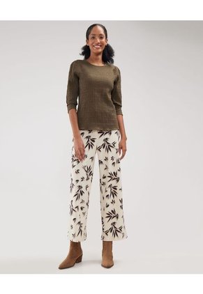 Blusa Para Mujer Manga 3/4 Color Verde Marca Patprimo #30123298