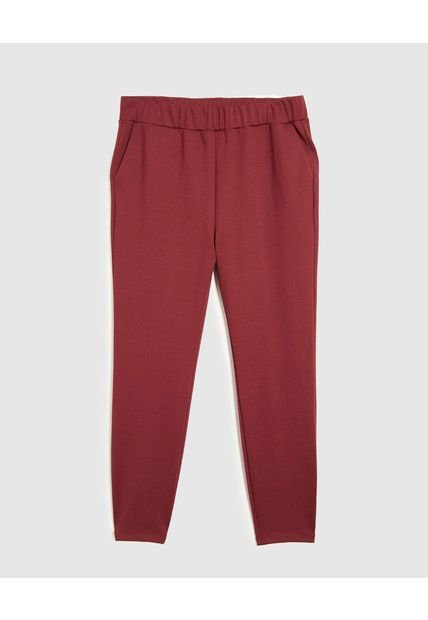 Leggins Para Mujer Largo Color Vino Marca Patprimo #14230314