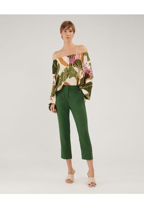 Pantalón Para Mujer Clasico Color Verde Marca Patprimo #30071839