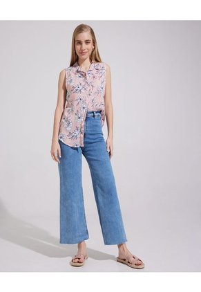 Camisa Para Mujer Manga Sisa Color Rosa Marca Patprimo #30010546