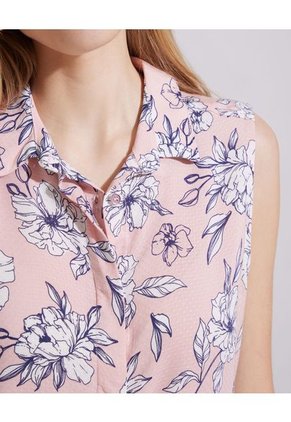 Camisa Para Mujer Manga Sisa Color Rosa Marca Patprimo #30010546