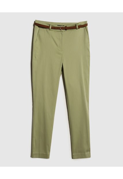Pantalón Para Mujer Chino Color Verde  Marca Patprimo #30071855