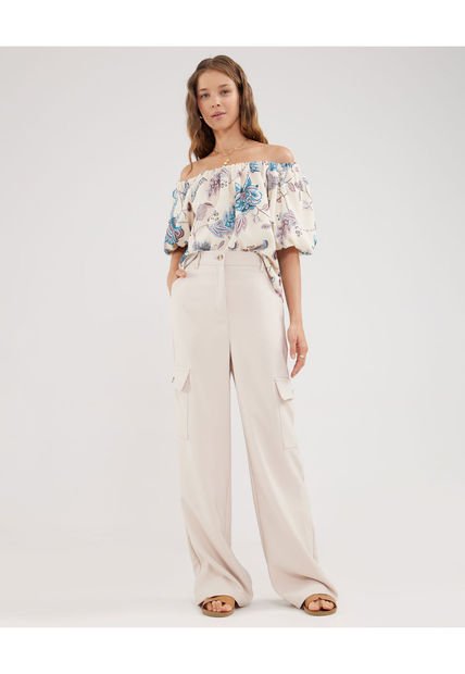 Pantalón Para Mujer  Color Beige Marca Patprimo #30071822