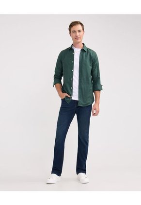 Camisa Para Hombre Manga Larga Sin Bolsillo Color Negro Marca Patprimo #44013014