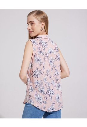 Camisa Para Mujer Manga Sisa Color Rosa Marca Patprimo #30010546