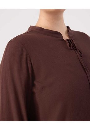 Blusa  Para Mujer Manga 3/4 Color Café Marca Patprimo #14121409