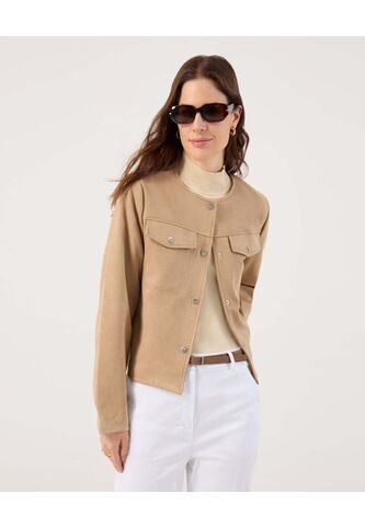 Chaqueta Para Mujer Desestructurada Color Café Marca Patprimo #30080576 Patprimo