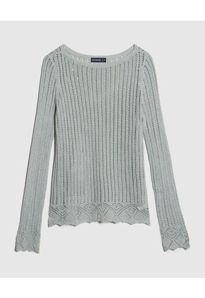 Saco Para Mujer Cuello Redondo Color Verde  Marca Patprimo #30330589