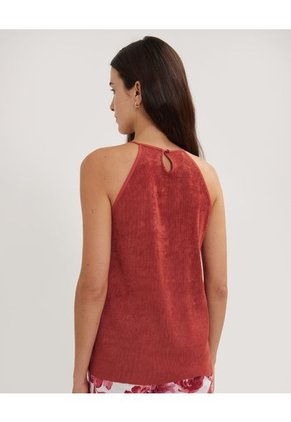 Blusa Para Mujer Manga Sisa Color Vino Marca Patprimo #30123288