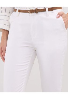 Pantalón Para Mujer Chino Color Blanco Marca Patprimo #30071723