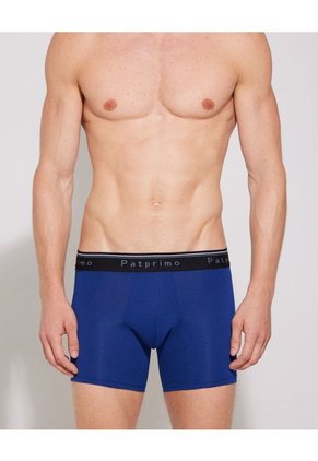 Boxer X1 Para Hombre Filete Medio Color Azul Marca Patprimo #44000433