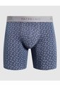 Bóxer Medio Con Estampado  X1 Para Hombre Azul Patprimo de Patprimo