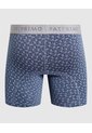 Bóxer Medio Con Estampado  X1 Para Hombre Azul Patprimo de Patprimo