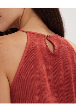 Blusa Para Mujer Manga Sisa Color Vino Marca Patprimo #30123288