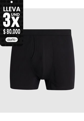 Bóxer Con Copa Anatómica Para Hombre X1 Para Hombre Negro Patprimo Patprimo