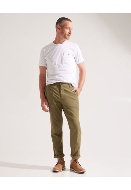 Pantalón Para Hombre Chino Color Verde  Marca Patprimo #44071033