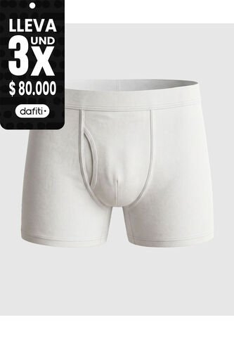 Bóxer Con Copa Anatómica Para Hombre X1 Para Hombre Blanco Patprimo Patprimo