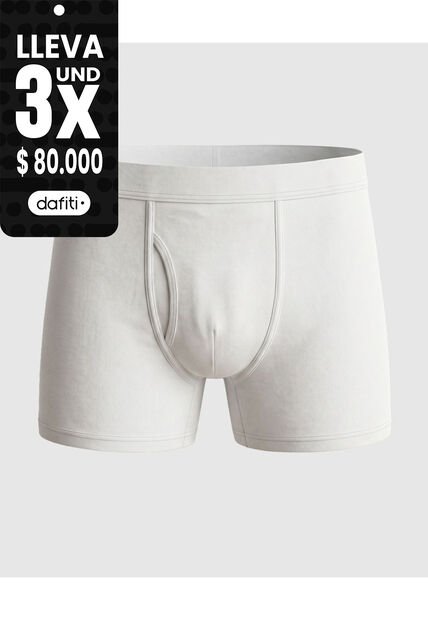 Bóxer Con Copa Anatómica Para Hombre X1 Para Hombre Blanco Patprimo