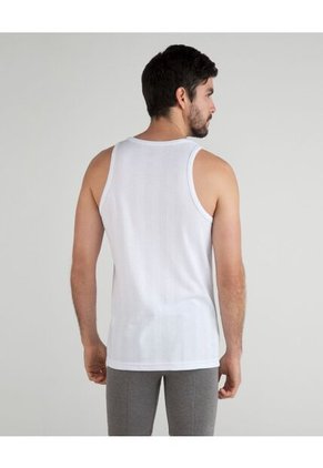 Camiseta Interior Pack X2  Lisa X2 Para Hombre Blanco Patprimo