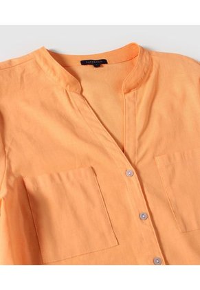 Blusa Para Mujer Manga Larga Color Naranja Marca Patprimo #30123160