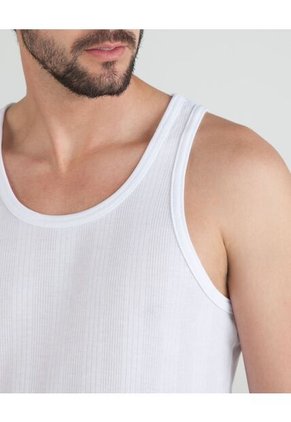 Camiseta Interior Pack X2  Lisa X2 Para Hombre Blanco Patprimo