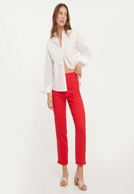 Pantalón Para Mujer  Color Rojo  Marca Patprimo #30071768