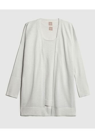 Saco Para Mujer Abierto Color Gris Marca Patprimo #14330226 Patprimo